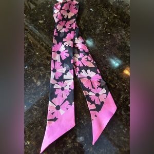 NWOT Kate Spade Silk Scarf Pink